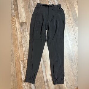 Elodie Women’s Black Dress Pants with Pockets and Bow Front